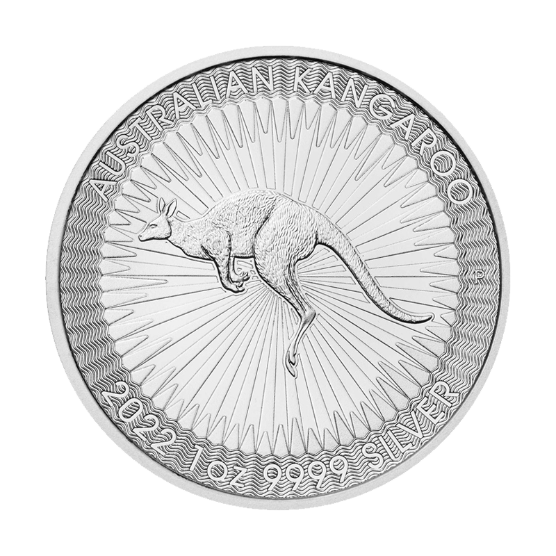 Australian Kangaroo 2022 1oz Silver Bullion Coin