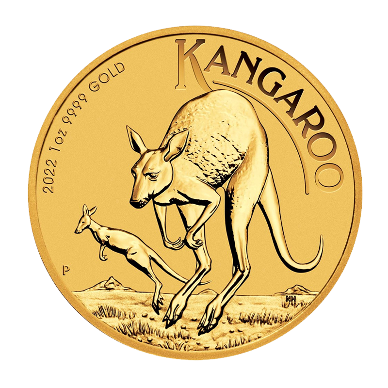 1oz Australian Kangaroo Gold Coin