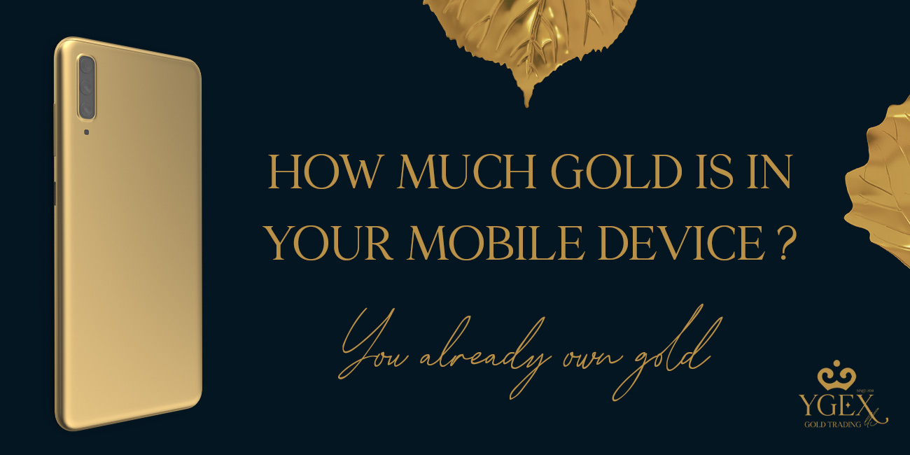 How much gold is in your mobile device?